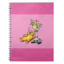 Search for kitten cartoon notebooks Pink