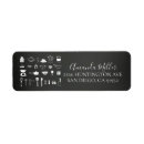 Search for kitchen return address labels Bridal shower