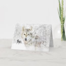 Search for wolves photo cards Winter
