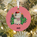 Search for llama christmas tree decorations Xmas