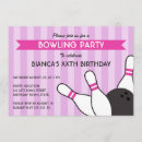 Search for purple bowling invitations Girl