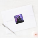 Search for haunted houses stickers Moon