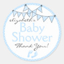 Search for bunting flags stickers Baby shower