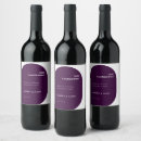 Search for purple wine labels Unique