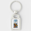 Search for colours rectangular key rings Dad