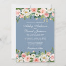 Search for dusty blue and pink wedding invitations Vintage