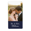 Search for monograms for rectangle wedding stickers Monogrammed