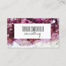 Search for geode business cards Crystal