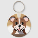 Search for brown dog key rings Cartoon