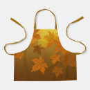 Search for fall autumn aprons Leaf