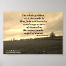 Search for problems posters People