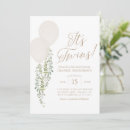 Search for its twins invitations Watercolor