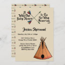 Search for teepee tent invitations Tribal