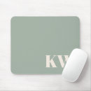 Search for sage green mousepads Modern