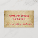 Search for married business cards Modern