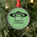 Search for sci fi christmas tree decorations Extraterrestrial
