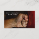 Search for punching business cards Boxing