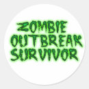 Search for green zombie stickers Creepy