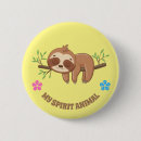 Search for cute sloth badges Trendy