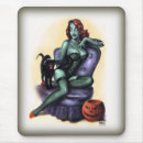 Search for pinups mousepads Halloween