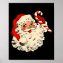 Search for vintage santa face art Halloween