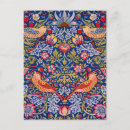 Search for antique pattern postcards Strawberry thief