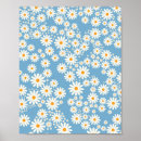 Search for daisy flower pattern posters Daisies