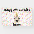 Search for unicorn birthday posters Baby girl