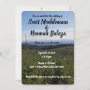 Search for mountain scene invitations Rustic