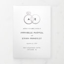 Search for tri fold wedding programs Modern