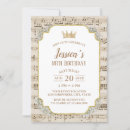 Search for classy music invitations Elegant