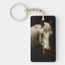 Search for horses rectangular key rings White