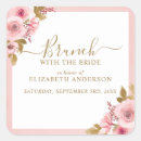 Search for brunch bridal shower stickers Watercolor