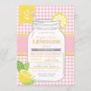 Search for lemonade invitations Mason jar