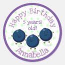 Search for cute blueberry stickers Illustration