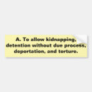 Search for processing bumper stickers Due process