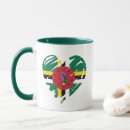 Search for dominican republic flag mugs Heart