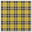 Search for yellow and white striped fabric Black