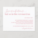 Search for postponed wedding announcement cards Change the date