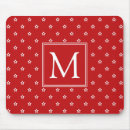 Search for star pattern mousepads Red