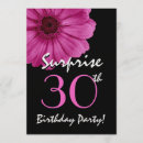 Search for fuschia birthday invitations Pink