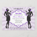 Search for flapper bridal shower invitations 1920s