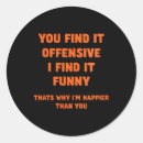 Search for offensive humour stickers Fall aesthetic
