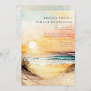 Search for sunset beach invitations Modern