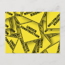 Search for fun pattern postcards Yellow