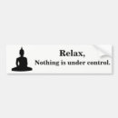 Search for relax bumper stickers Peace