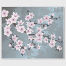 Search for cherry blossom wrapping paper Blue