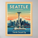 Search for space needle posters Seattle