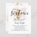 Search for stylish sweet 16 invitations Modern