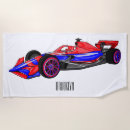 Search for race cars beach towels Racing